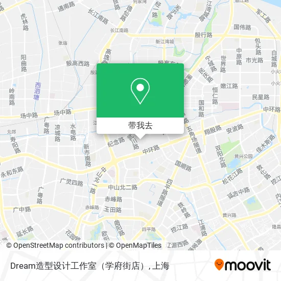 Dream造型设计工作室（学府街店）地图