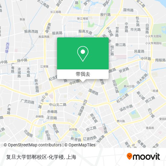 复旦大学邯郸校区-化学楼地图