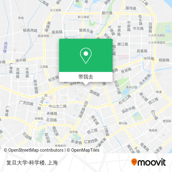 复旦大学-科学楼地图