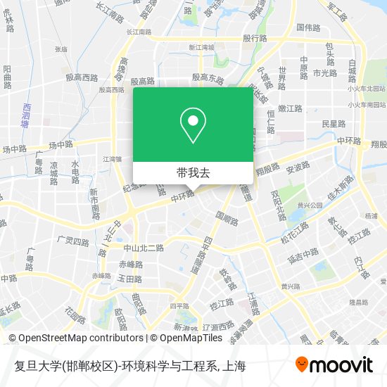 复旦大学(邯郸校区)-环境科学与工程系地图