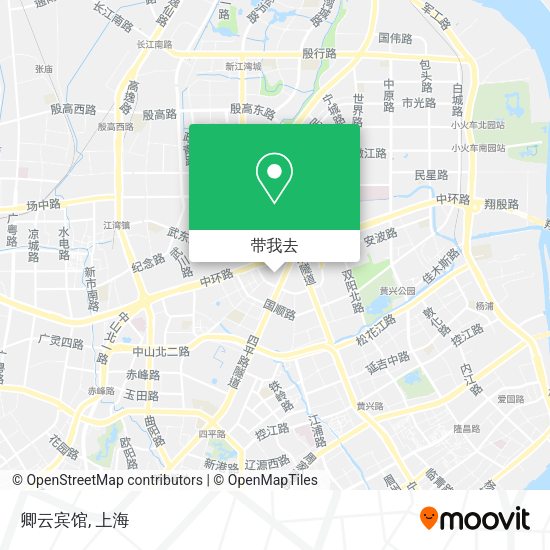 卿云宾馆地图