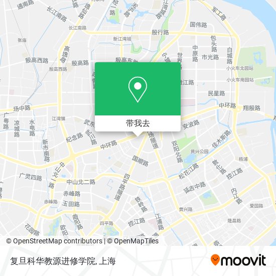 复旦科华教源进修学院地图