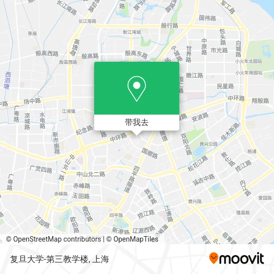 复旦大学-第三教学楼地图