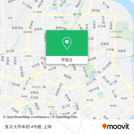 复旦大学本部-4号楼地图
