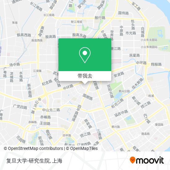 复旦大学-研究生院地图
