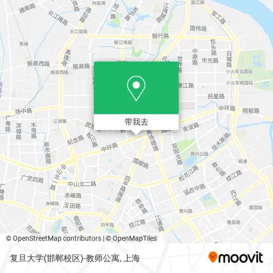 复旦大学(邯郸校区)-教师公寓地图