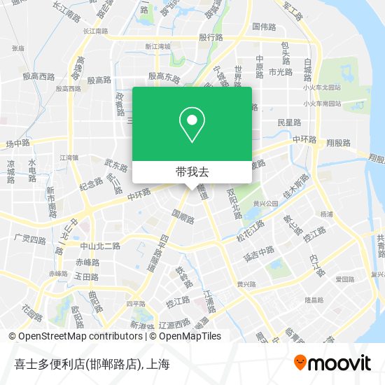 喜士多便利店(邯郸路店)地图
