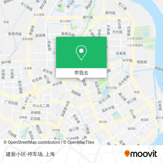 建新小区-停车场地图