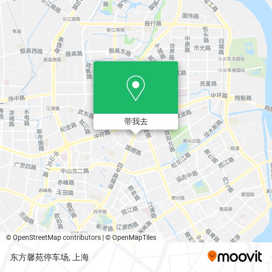 东方馨苑停车场地图
