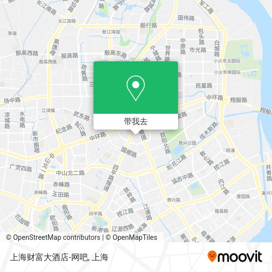 上海财富大酒店-网吧地图