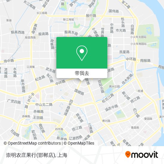 崇明农庄果行(邯郸店)地图