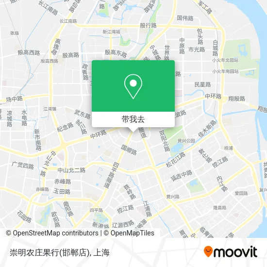 崇明农庄果行(邯郸店)地图