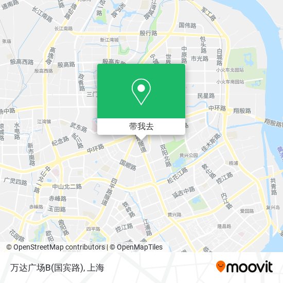 万达广场B(国宾路)地图