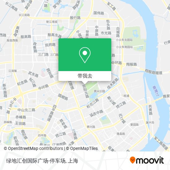绿地汇创国际广场-停车场地图