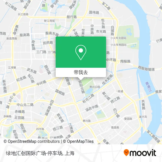 绿地汇创国际广场-停车场地图