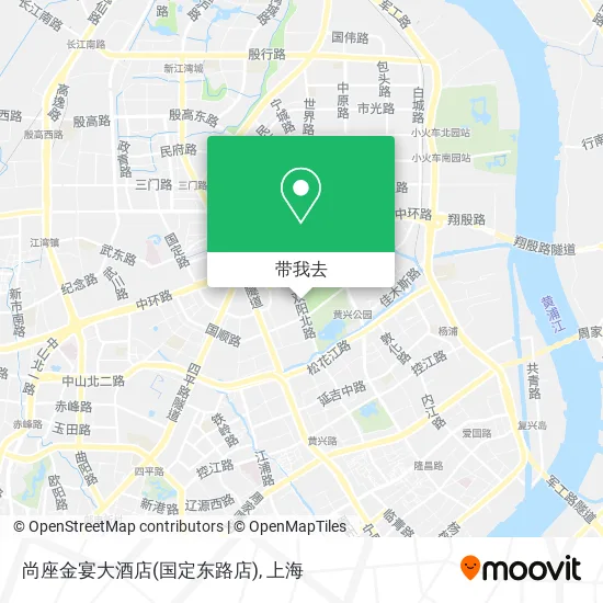 尚座金宴大酒店(国定东路店)地图