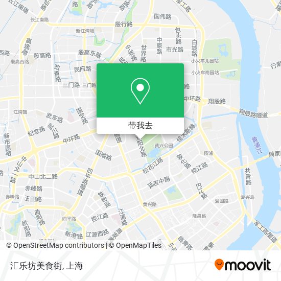 汇乐坊美食街地图