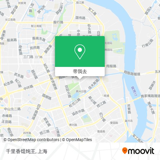 千里香馄饨王地图