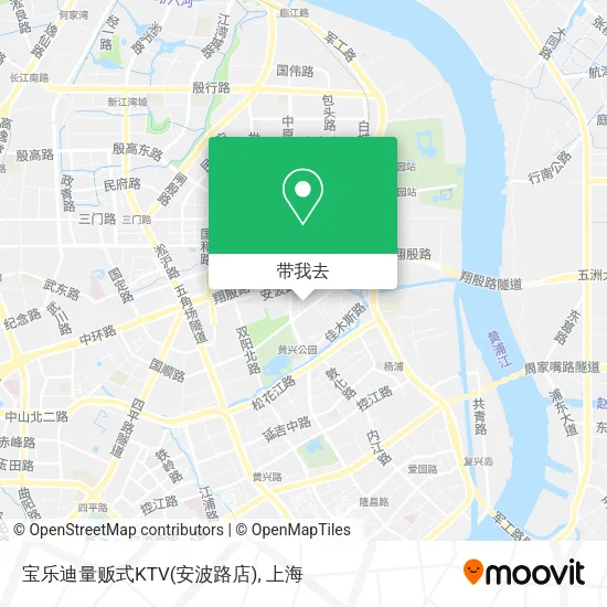 宝乐迪量贩式KTV(安波路店)地图