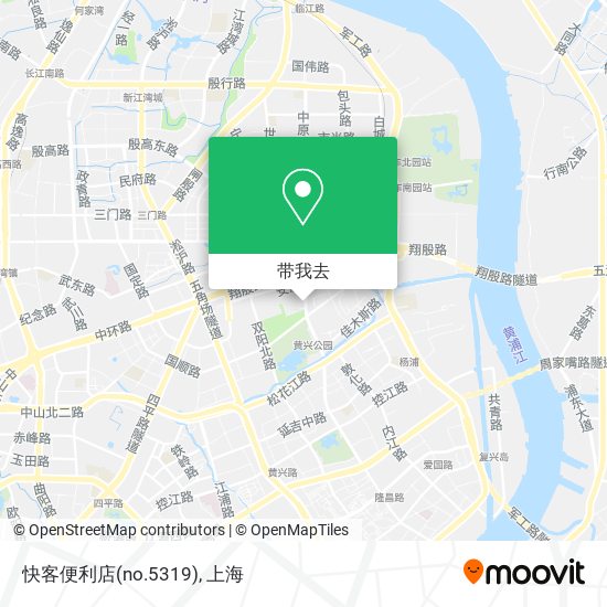 快客便利店(no.5319)地图