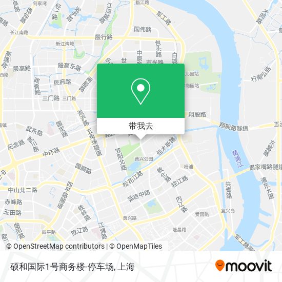 硕和国际1号商务楼-停车场地图