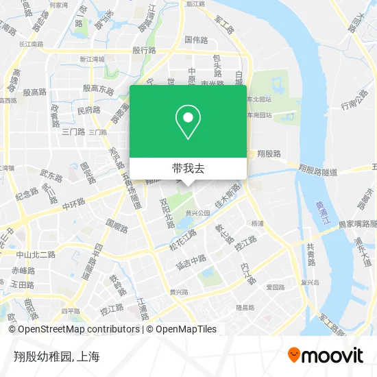翔殷幼稚园地图