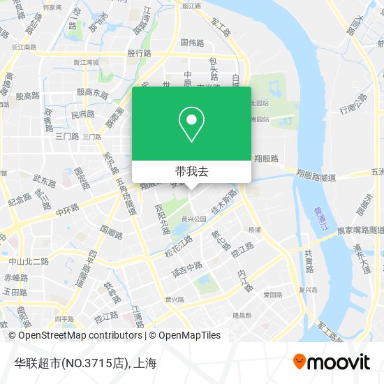 华联超市(NO.3715店)地图