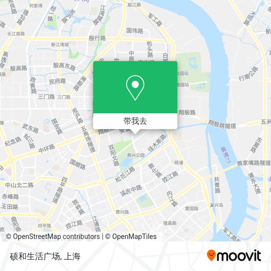 硕和生活广场地图