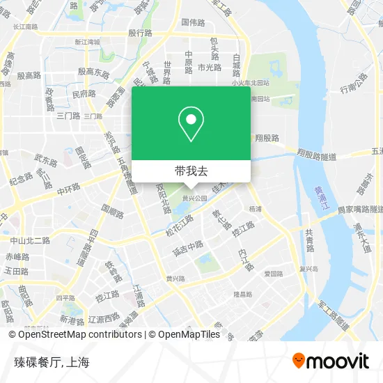 臻碟餐厅地图