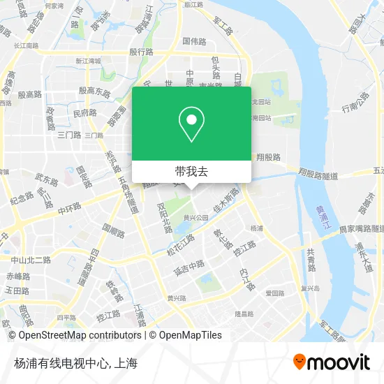 杨浦有线电视中心地图