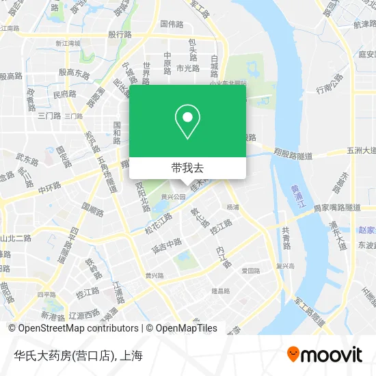 华氏大药房(营口店)地图