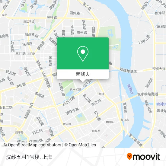 浣纱五村1号楼地图
