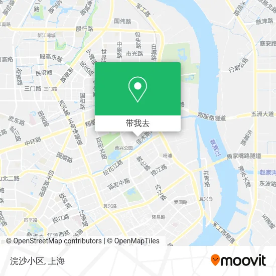 浣沙小区地图