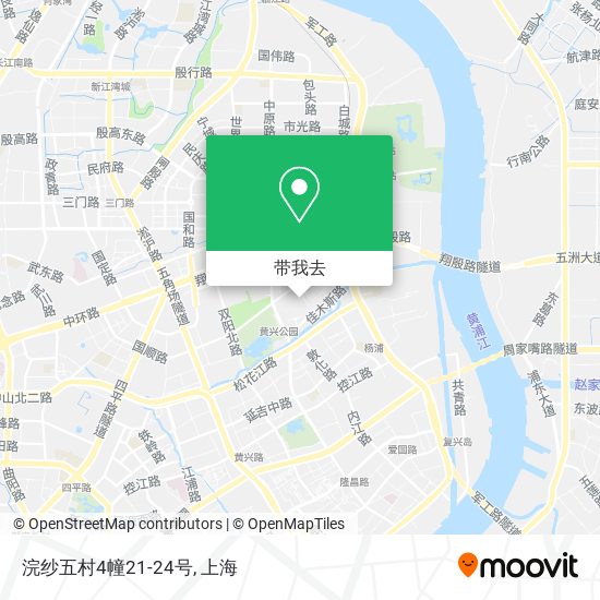 浣纱五村4幢21-24号地图