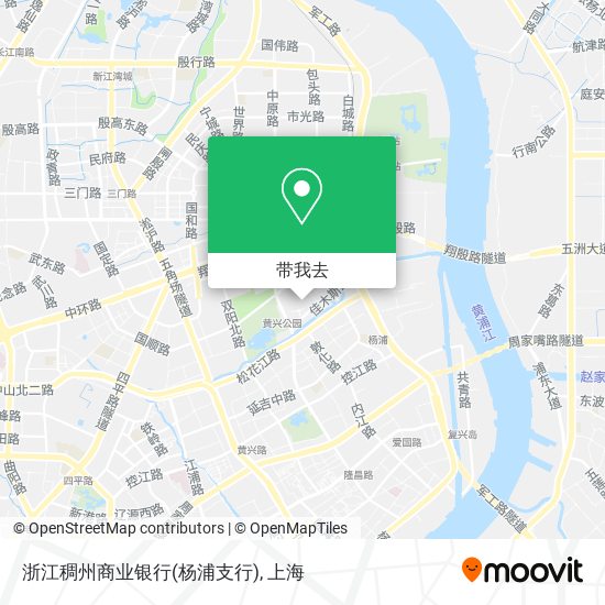 浙江稠州商业银行(杨浦支行)地图