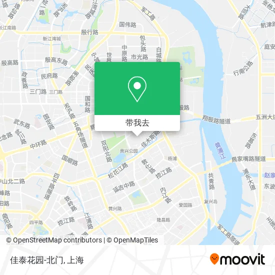 佳泰花园-北门地图