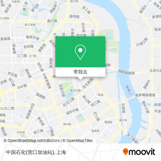 中国石化(营口加油站)地图