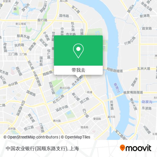 中国农业银行(国顺东路支行)地图