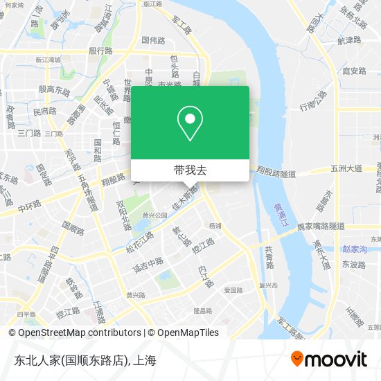 东北人家(国顺东路店)地图