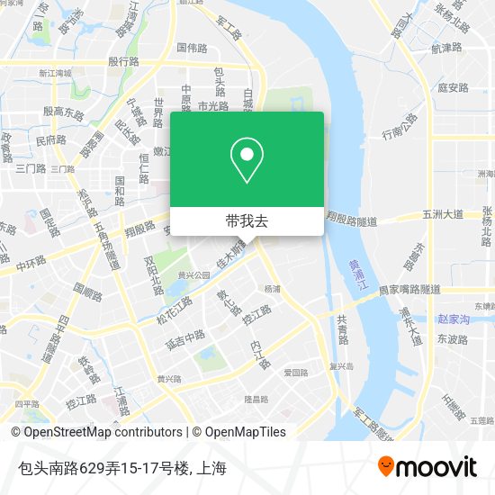 包头南路629弄15-17号楼地图