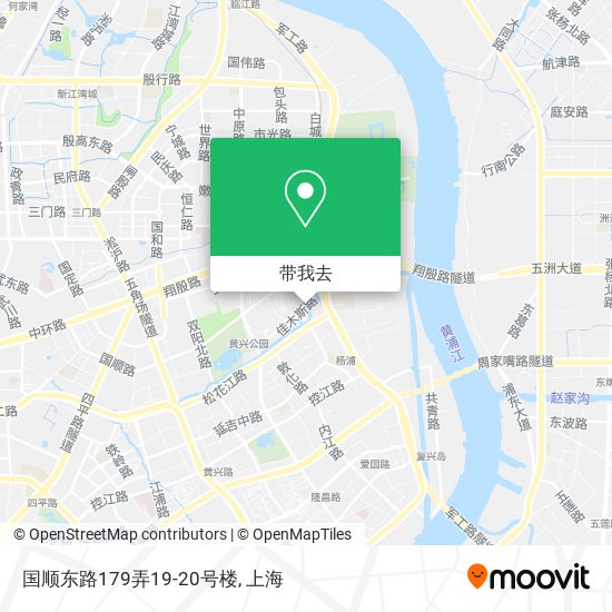 国顺东路179弄19-20号楼地图