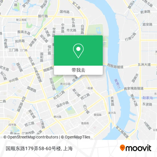 国顺东路179弄58-60号楼地图