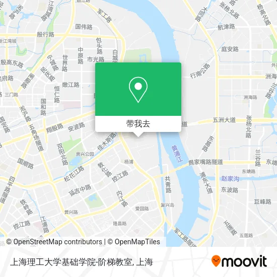 上海理工大学基础学院-阶梯教室地图
