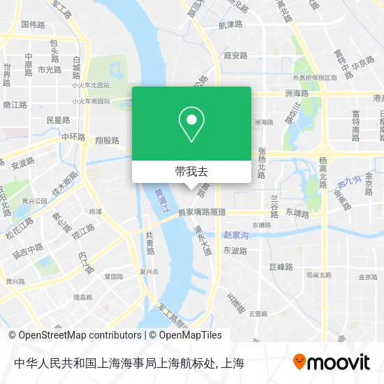 中华人民共和国上海海事局上海航标处地图