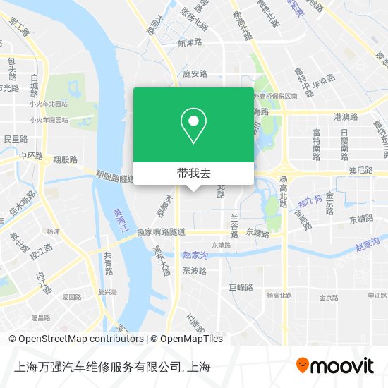 上海万强汽车维修服务有限公司地图