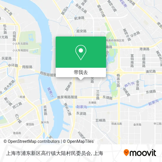 上海市浦东新区高行镇大陆村民委员会地图