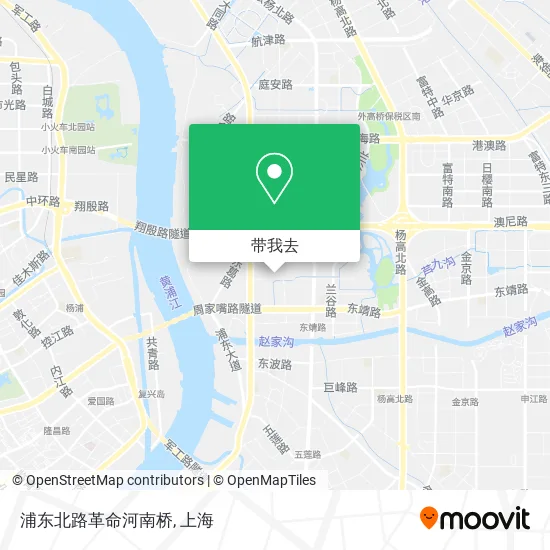浦东北路革命河南桥地图