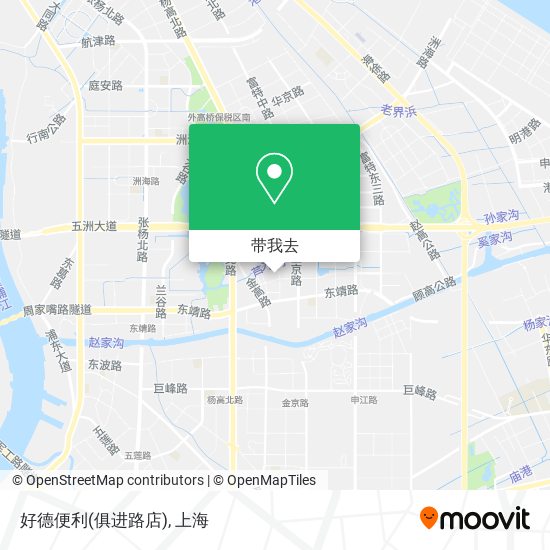 好德便利(俱进路店)地图