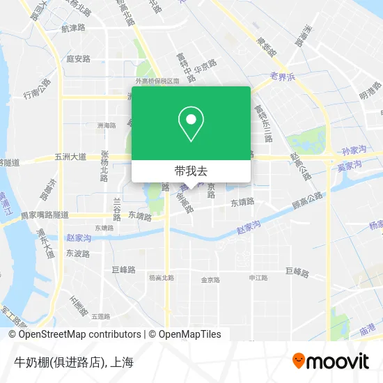 牛奶棚(俱进路店)地图