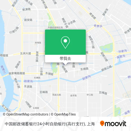 中国邮政储蓄银行24小时自助银行(高行支行)地图
